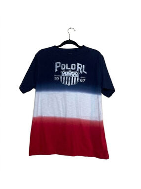 Polo Ralp Lauren Men’s XL Short Sleeve Tee Blue Red White